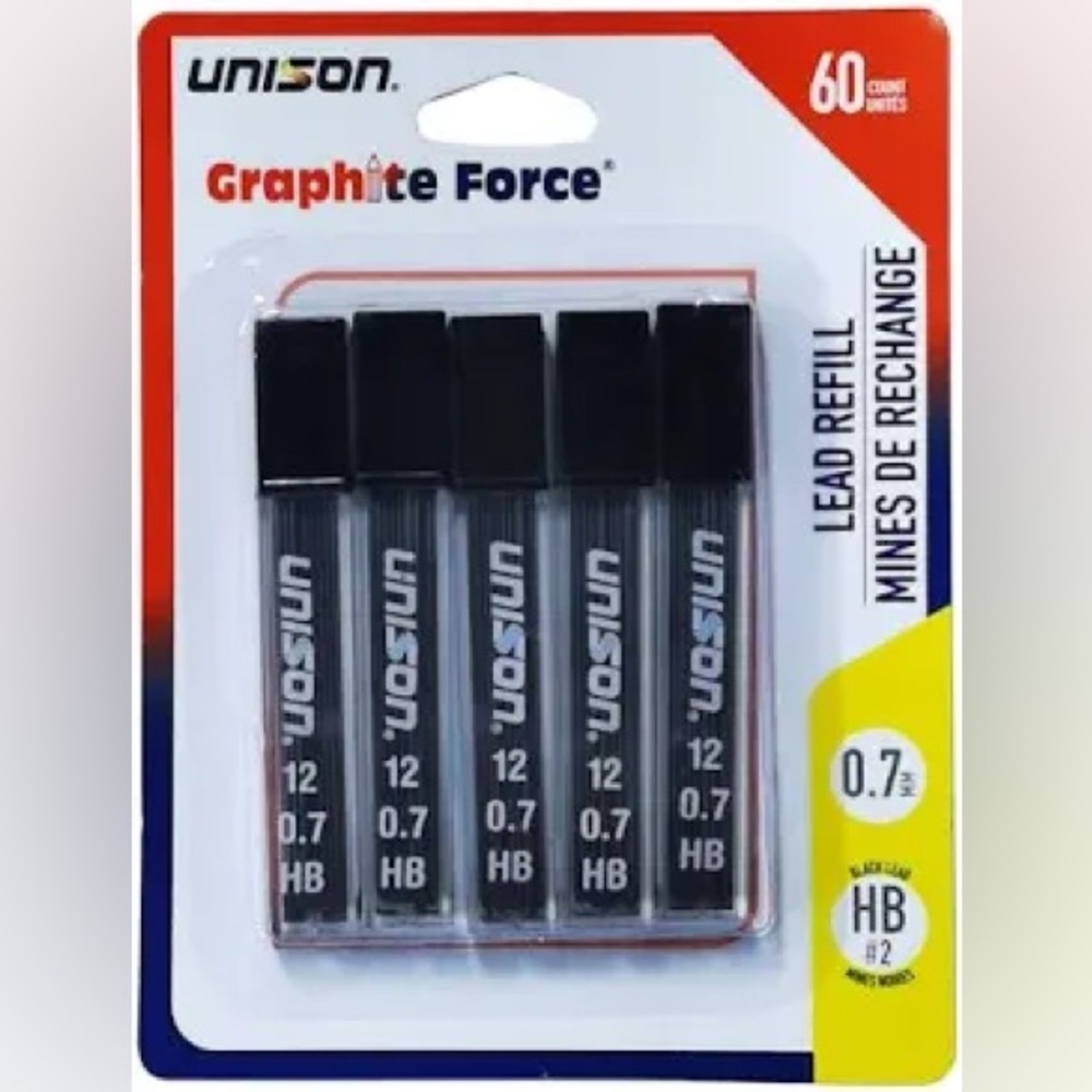 Unison Graphite Force Lead Refill 0.7 MM
